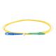 Masterlan fiber optic patch cord, LCapc-SCupc, Singlemode 9/125, simplex, 1m