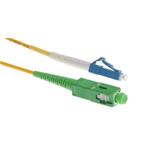 Masterlan fiber optic patch cord, LCupc-SCapc, Singlemode 9/125, simplex, 3m