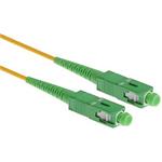 Masterlan fiber optic patch cord, SCapc-SCapc, Singlemode 9/125, simplex, 20m