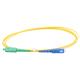 Masterlan fiber optic patch cord, SCupc-SCapc, Singlemode 9/125, simplex, 1m