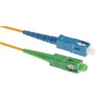 Masterlan fiber optic patch cord, SCupc-SCapc, Singlemode 9/125, simplex, 1m