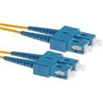 Masterlan fiber optic patch cord, SCupc/SCupc, Singlemode 9/125, Duplex, 10m