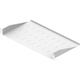 Masterlan fixed perforated shelf. 1U, 19", 250mm, load capacity 25kg, gray