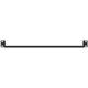 Masterlan fixed perforated shelf, 1U, 19", 350mm, load capacity 40kg, black