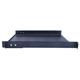 Masterlan fixed perforated shelf, 1U, 19", 450 mm, load capacity 40kg, black