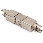 Masterlan FTP coupler cat 6A, toolless, self-tapping, metal body