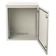 Masterlan outdoor cabinet 19" 12U/410mm, assembled, IP65