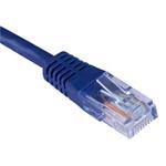 Masterlan patch cable UTP, Cat5e, 0,25m, blue