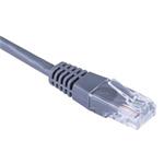 Masterlan patch cable UTP, Cat5e, 0,25m, gray