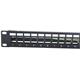 Masterlan patch panel 19", 24xRJ45, 1U, empty, STP ready