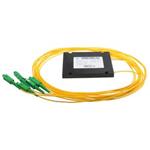 Masterlan PLC splitter - 1x4, 1260-1650nm, ABS box, SC/APC, 1,5m