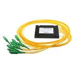 Masterlan PLC splitter - 1x8, 1260-1650nm, ABS box, SC/APC, 1,5m