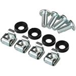 Masterlan rackmount screws and cage nuts set (4 pcs)