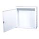 Masterlan Wall Box 400x400x140, metal, lockable, with ventilation