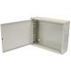 Masterlan Wall Box 520x400x140, metal, lockable, with ventilation