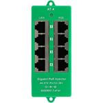 MaxLink Gigabit 4 ports PoE panel, 802.3af/at