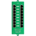 MaxLink Gigabit 8 ports PoE panel, 802.3af/at