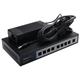 MaxLink PSAF-9G-8P PoE switch, 9x GLAN/8x PoE, 802.3af/at, 96W, 10/100/1000Mbps
