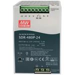 MEAN WELL SDR-480P-24 Switching power supply for DIN rail, 480W, 24V