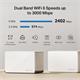 MERCUSYS Halo H85X(2-pack), AX3000 Whole Home Mesh WiFi 6 System