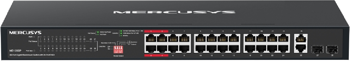 MERCUSYS MS128GP Gbit PoE switch