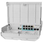 MikroTik CSS610-1Gi-7R-2S+OUT - netPower Lite 7R reverse PoE switch