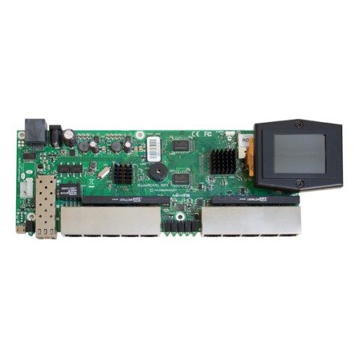 MikroTik RouterBOARD RB2011UiAS-2HnD, Ath74K, 128MB RAM, 1xSFP, 5xLAN, 5xGbit LAN, RouterOS L5, 802.11b/g/n