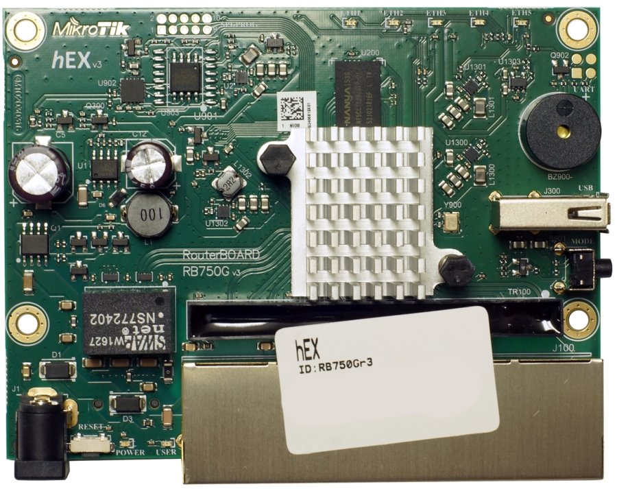 MikroTik RouterBOARD RB750Gr3, hEX router | Discomp - networking solutions