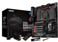 MSI MB Sc LGA2011-3, X99A GODLIKE GAMING CARBON, Intel X99, 8xDDR4, SATA3, USB3.1C, GbLAN, WiFi, BT,