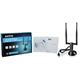 Netis WF2190 wireless USB adapter with cradle, 300+866Mbps