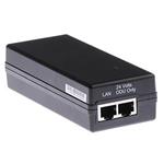 OEM gigabit PoE adapter 24V/1A (24W), w/power cable (EU)