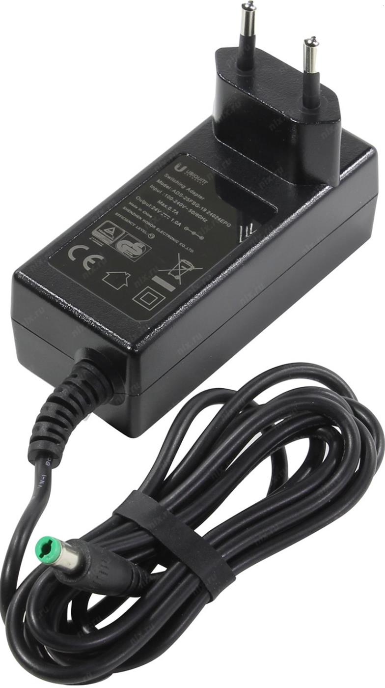 OEM power adapter 24V 1A, straight connector networking solutions
