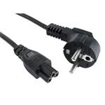 OEM Power cord for notebook 230V, 0,7m, 3-pin