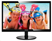 Philips LED MT 24 "246V5LHAB / 00 - 1920x1080 10 miles: 1, 250cd / m, 5ms, D-Sub, HDMI, repro