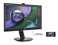 Philips MT IPS LED 27" 272P7VPTKEB/00- IPS panel 3840x2160, 350cd/m, D-Sub, HDMI / MHL, DP, USB, rep