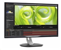 Philips MT VA LED 31,5" 328P6VJEB/00 - VA panel, 300cd, 3840x2160, 4k, D-Sub, DVI, DP, HDMI, USB, re