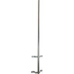 Pole mast with fixed mount, height 2m, d=28mm