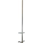 Pole mast with fixed mount, height 2m, d=42mm