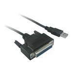 PremiumCord converter USB 2.0 - Parallel cable DB25F
