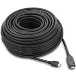 PremiumCord HDMI High Speed with Ether. kabel se zesilovačem, 10m, 3x stínění, M/M, zlacené konektor