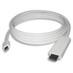 PREMIUMCORD Kabel miniDisplayPort 1.2 na HDMI 2.0, prorozlišení 4Kx2K@60Hz, 2m