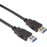 PremiumCord Kabel USB 3.0 Super-speed 5Gbps A-A, 9pin, 3m