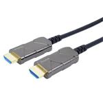 PremiumCord Ultra High Speed HDMI 2.1 optický fiber kabel 8K@60Hz,zlacené 10m