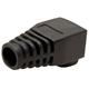 Protective cap for RJ45 with latch protection, black color