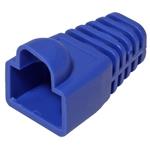 Protective cap for RJ45 with latch protection, blue color