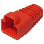 Protective cap for RJ45 with latch protection, red color