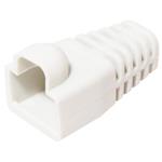 Protective cap for RJ45 with latch protection, white color