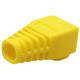 Protective cap for RJ45 with latch protection, yellow color