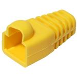 Protective cap for RJ45 with latch protection, yellow color
