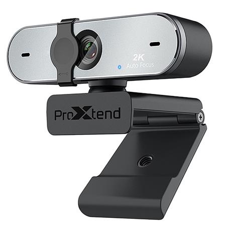 ProXtend webkamera XSTREAM GAMING 2K, USB, mikrofon,1/2.7” CMOS až 60fps, Autofocus, Anti-spy, LowLi